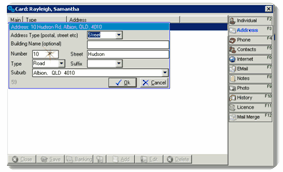 Editing a saved client card 4