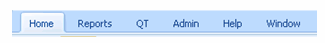 Menu Tabs