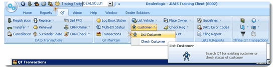 List Customer 1