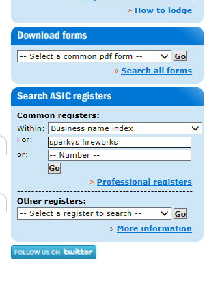 asic search business name