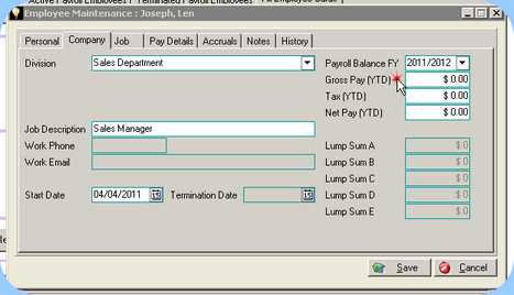 Current Payroll Balance will always display the total pay recorded through Dealerlogic Payroll